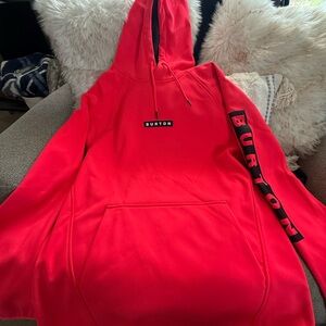 Burton weatherproof pullover fleece hoodie